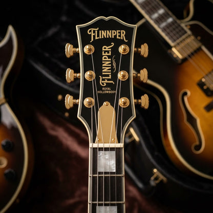 FLINNPER Premier Dreadnought Acoustic Guitar – Solid Sitka Spruce & Mahogany